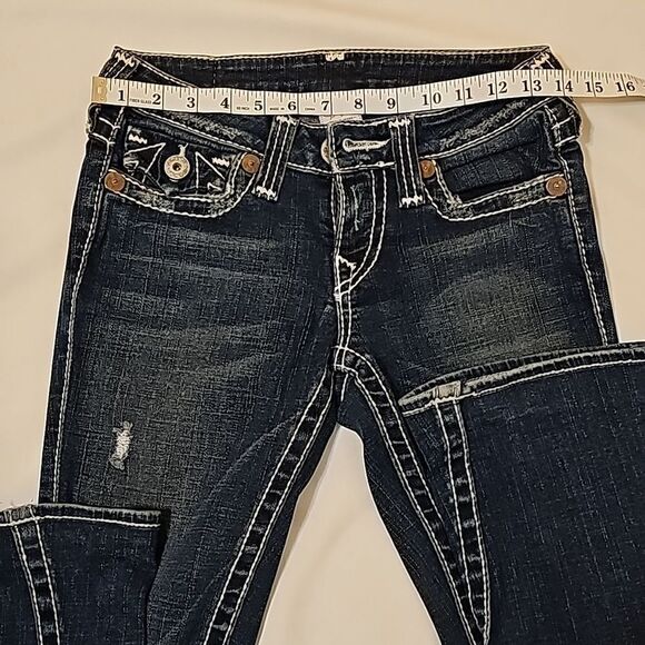 True religion Joe big t fit and flare Jeans size 26 - Picture 2 of 10
